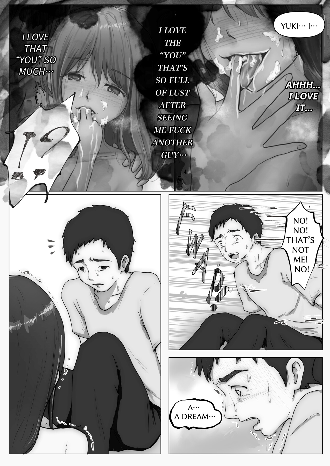 Hentai Manga Comic-The Real Girlfriend 3 -Even if another man is having her…--Read-7